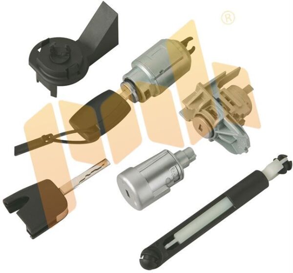 KONTAK + KİLİT ŞİFRE TAKIMI ( KAPUT KİLİT GÖBEĞİ + TM. TK. + BAGAJ GÖBEĞİ ) FORD FOCUS I S