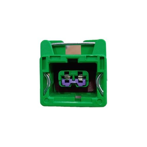 UNIVERSAL TELLİ SOKET YEŞİL (2 PİN)