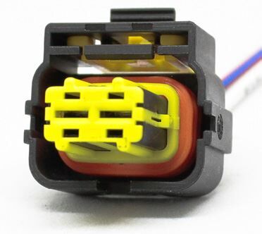 ENJEKTÖR SOKETİ 2 PİN SARI