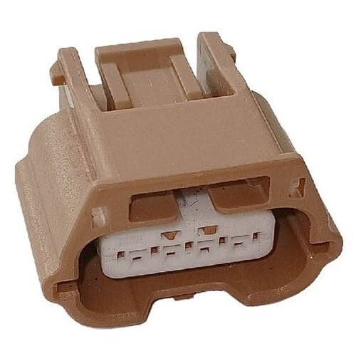 51-1180 RENAULT DACİA FAN REZS. & OKS. SENSÖR & KİLİT SOKETİ ***KAHVERENGİ ( 4 PIN )