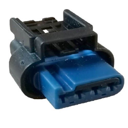 51-1282 OPEL & FİAT VW SENSÖR & HAVADEBİMETRE SOKETİ ***MAVİ   ( 4 PIN )