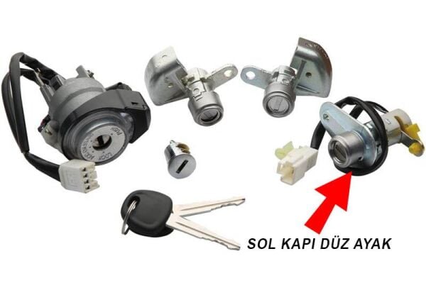 KONTAK + KAPI + BAGAJ KİLİT ŞİFRE TAKIMI 4\'LÜ SET ***( ÇİPSİZ ) HYUNDAI TUCSON 2005-2011