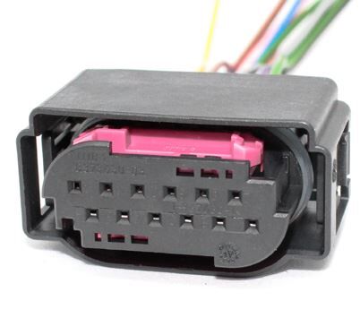PARK SENSÖRÜ LCA ŞERİT DEĞİŞTİRME RADAR SOKETİ AUDI VW SKODA 12 PIN