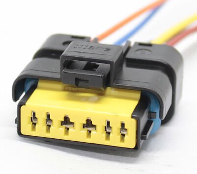 51-1018 RENAULT & PSA & FİAT & FORD ŞAMANDIRA AKIŞMETRE EGR SOKETİ ( 6 PIN ) SI