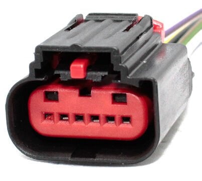 51-1061-1 FORD TRANSİT FOCUS JUMPER BOXER HAVA DEBIMETRE SOKETI ( 6 PIN )