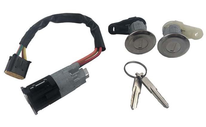 KONTAK SETİ RENAULT CLIO II-KANGOO - MEGANE I - SCENIC I *** KONTAK + 2 ŞİFRE