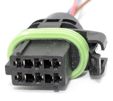 51-1026 RENAULT LAGUNA FAR VE MEGANE I SAMANDIRA SOKETI ** SİYAH ( 6 PIN )