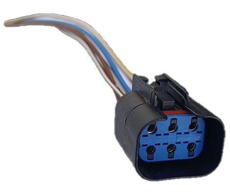 FAN MOTOR SOKETİ FORD DİŞİ 6 PİNLİ KABLOLU