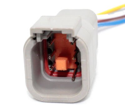 51-1399 İŞ MAKİNASI DEUTSCH ( YM ) SOKET KARSILIGI *****KABLOLU DTM04-6P