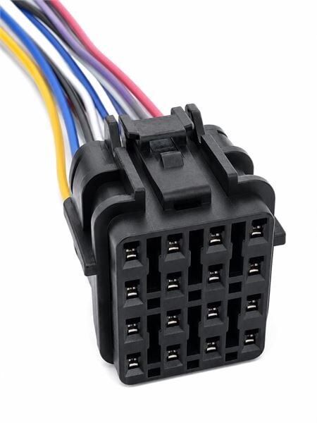 RADAR SOKETİ 16 PIN SİYAH