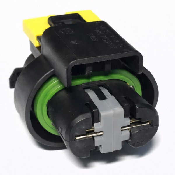 51-1492 FAN MOTOR SOKETI ( 2 PIN ) FIAT LİNEA 500C ***SİYAH