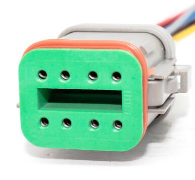 51-1307 İŞ MAKİNASI DEUTSCH SOKET DT06-8S ( 8 PIN ) *KABLOLU*