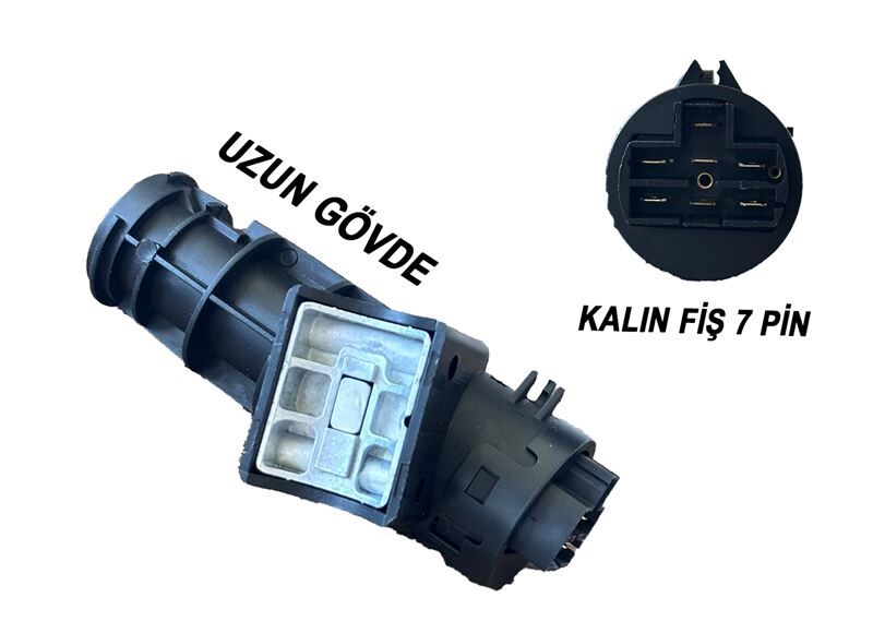 KONTAK GÖVDESİ + TERMİK FIAT PALIO ALBEA DOBLO ***UZUN GÖVDE ***KALIN 7 FİŞLİ