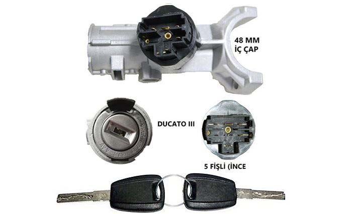 KOMPLE KONTAK FIAT DUCATO III /  BOXER III /  JUMPER III