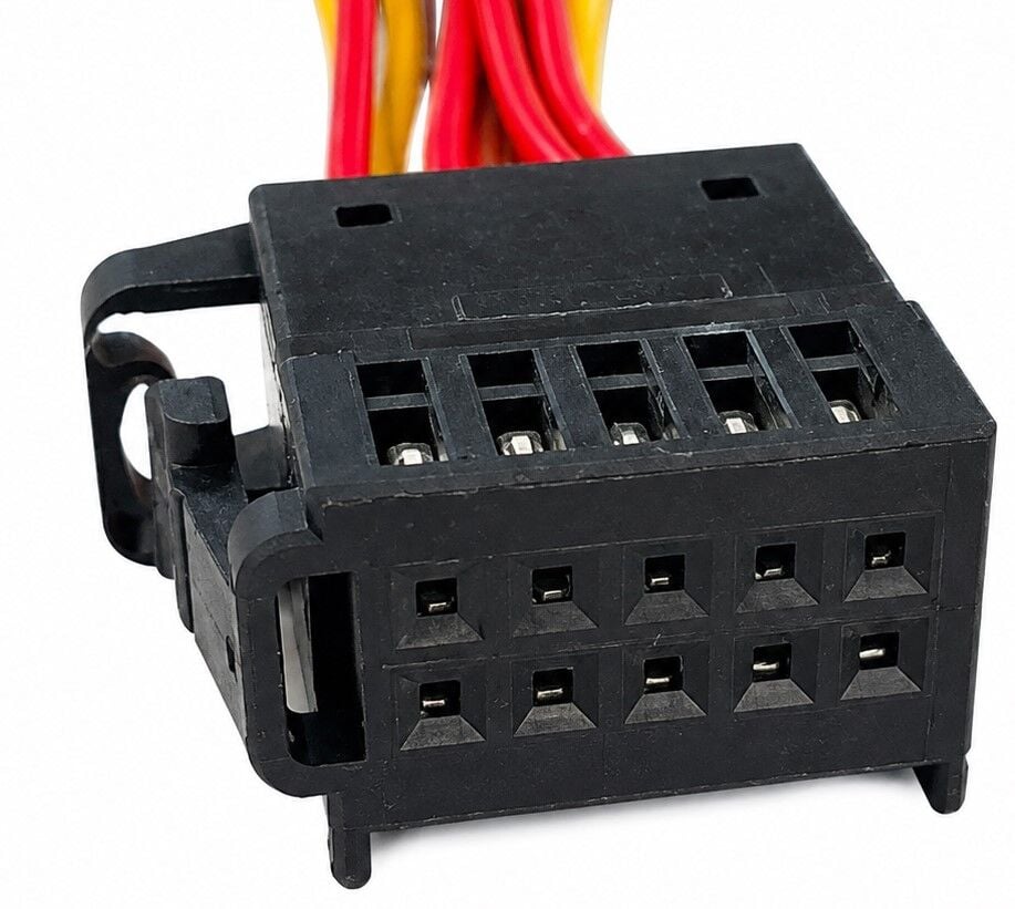 VW CAM ANAHTARI SOKETİ 10 PIN SİYAH