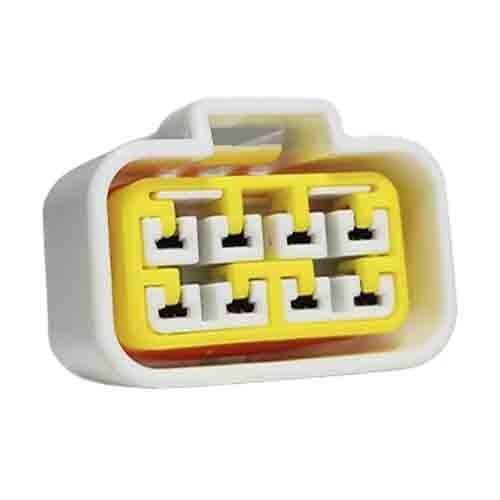 İŞ MAKİNASI SOKETİ (CAT BEYAZ) (8 PİN)