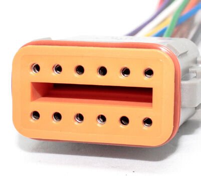 51-1309 İŞ MAKİNASI DEUTSCH SOKET ( 12 PIN ) *KABLOLU*