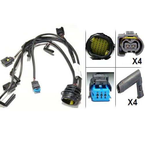 51-1615    ENJEKTÖR TESİSATI P.206 - FİESTA 1.4 HDİ SİEMENS ENJEKTÖR + KIZDIRMA