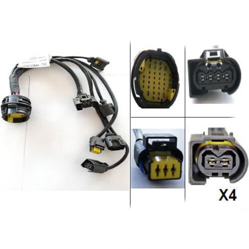 51-1615-4    ENJEKTÖR TESİSATI FORD FIESTA 1.4 DİZEL