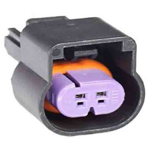 51-1382 DELPHI 2 Lİ MOR KİLİT  SOKET LAND / RANGE ROVER FAR SOKETİ ( 2 PIN )