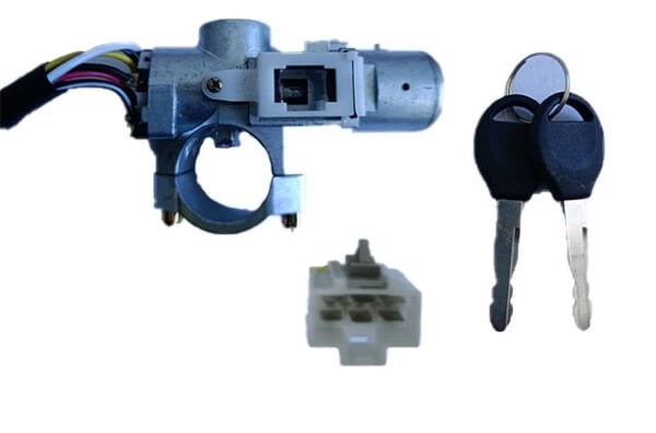 KONTAK GÖVDE+GÖBEK+TERMİK KOMPLE NISSAN TERRANO D22 SKYSTAR PICK UP YALE ANAHTARLI 6 FİŞLİ