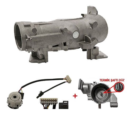 KONTAK GÖVDESİ + TERMİK (KABLOLU) VW CADDY III/IV-GOLF V/VI/VII-JETTA ( MK5-MK6 ) -TIGUAN