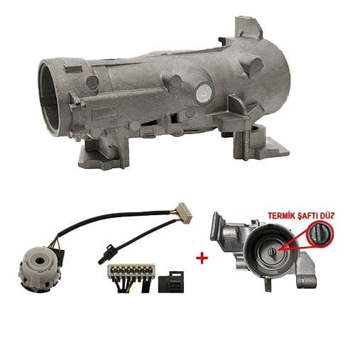 KONTAK GÖVDESİ + TERMİK (KABLOLU) VW CADDY III/IV-GOLF V/VI/VII-JETTA ( MK5-MK6 ) -TIGUAN