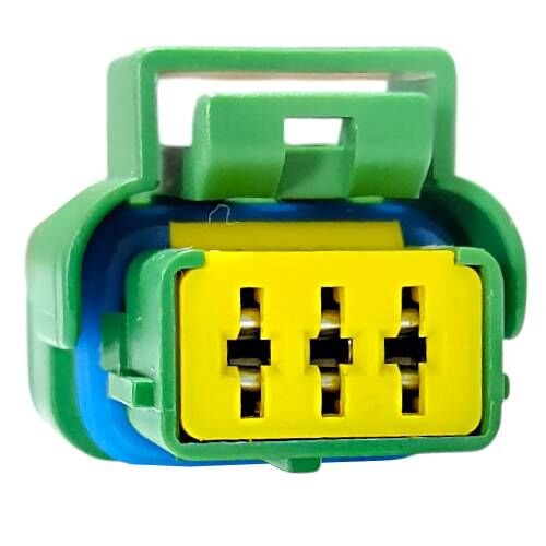 SİGMA 3 LÜ SOKET  *** YEŞİL