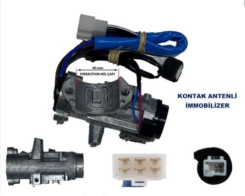 KONTAK ANAHTARI + ANTEN HYUNDAİ ACCENT