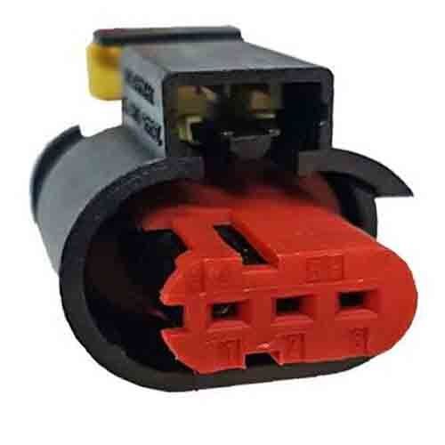 51-1085 FİAT & OPEL 1.3 MJET EKSANTRIK SENSOR SOKETI ( 3 PIN )