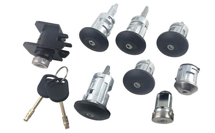 KONTAK + KAPI KİLİT + BAGAJ ŞİFRE TAKIMI 8\'Lİ SET FORD TRANSIT CONNECT